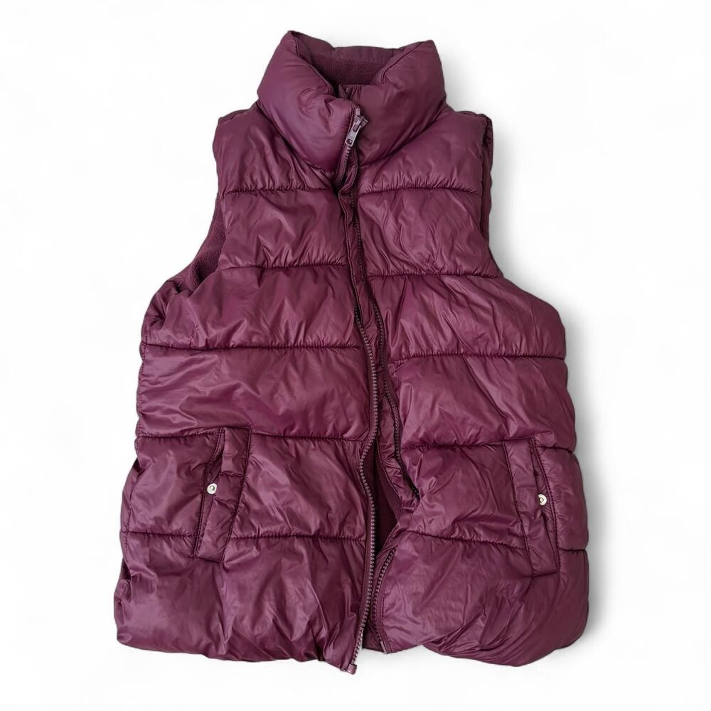 Old-navy Women's Burgundy and Purple Gilet